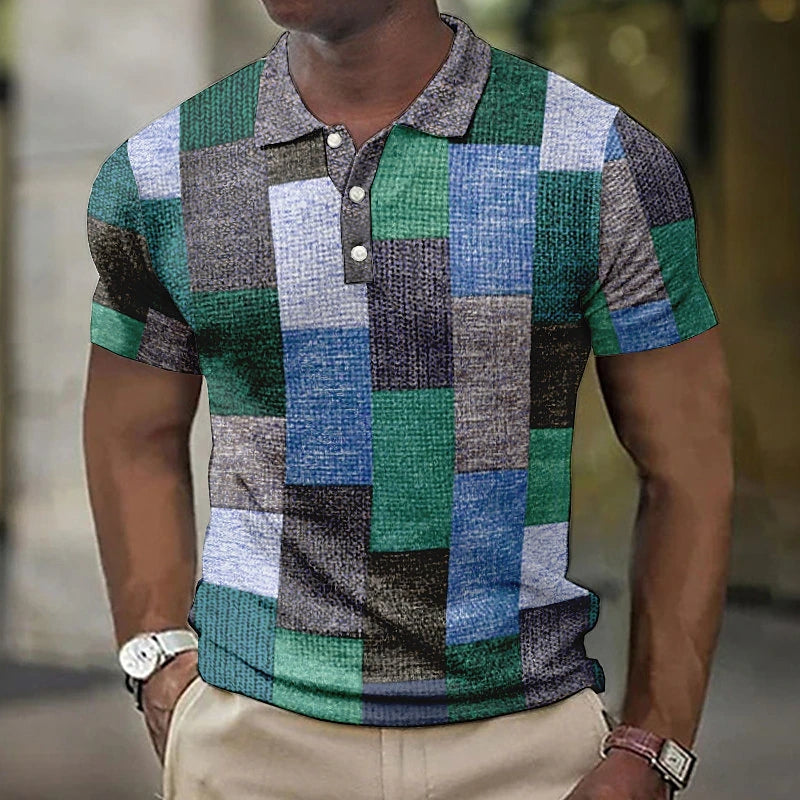 Raphael | Flerfarget polo i moderne stil