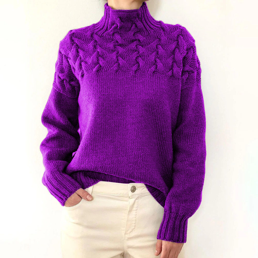 ELENA™ | VARM STRIKKET TURTLENECK
