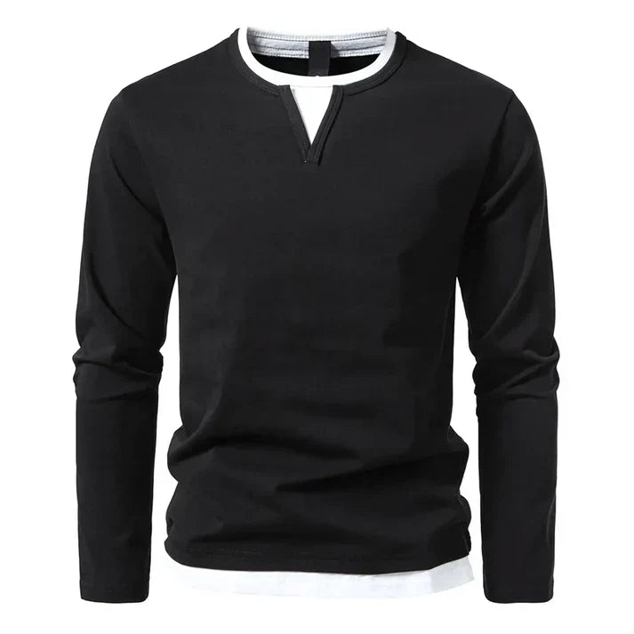 Alwin | Premium longsleeve i kjemmet bomull