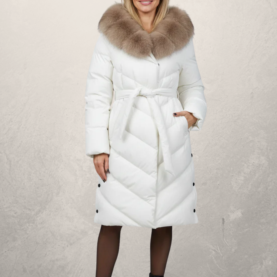 Vera | Elegant casual jakke med fuskepelskrage