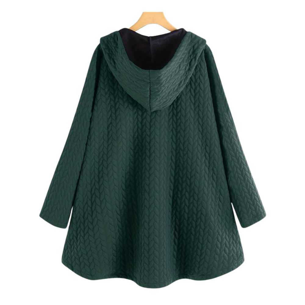 Josefin™ | Oversized jakke med hette