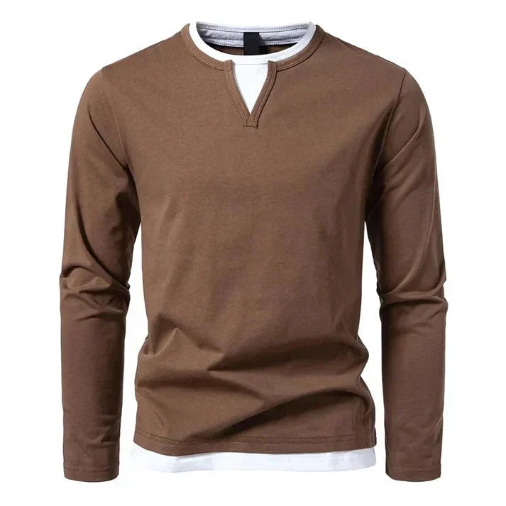 Alwin | Premium longsleeve i kjemmet bomull