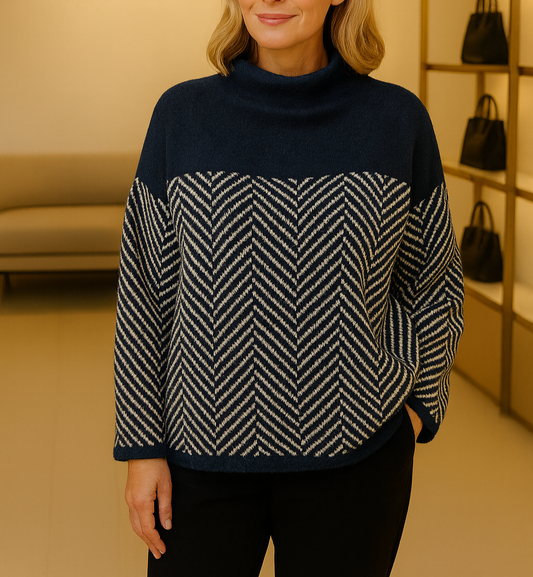 MALENE™ | BOMULLSTRØY MED TURTLENECK