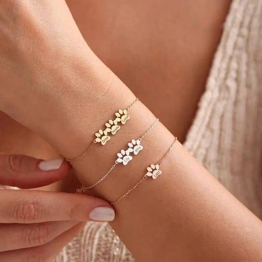 Egendefinert Pote Navn Armbånd