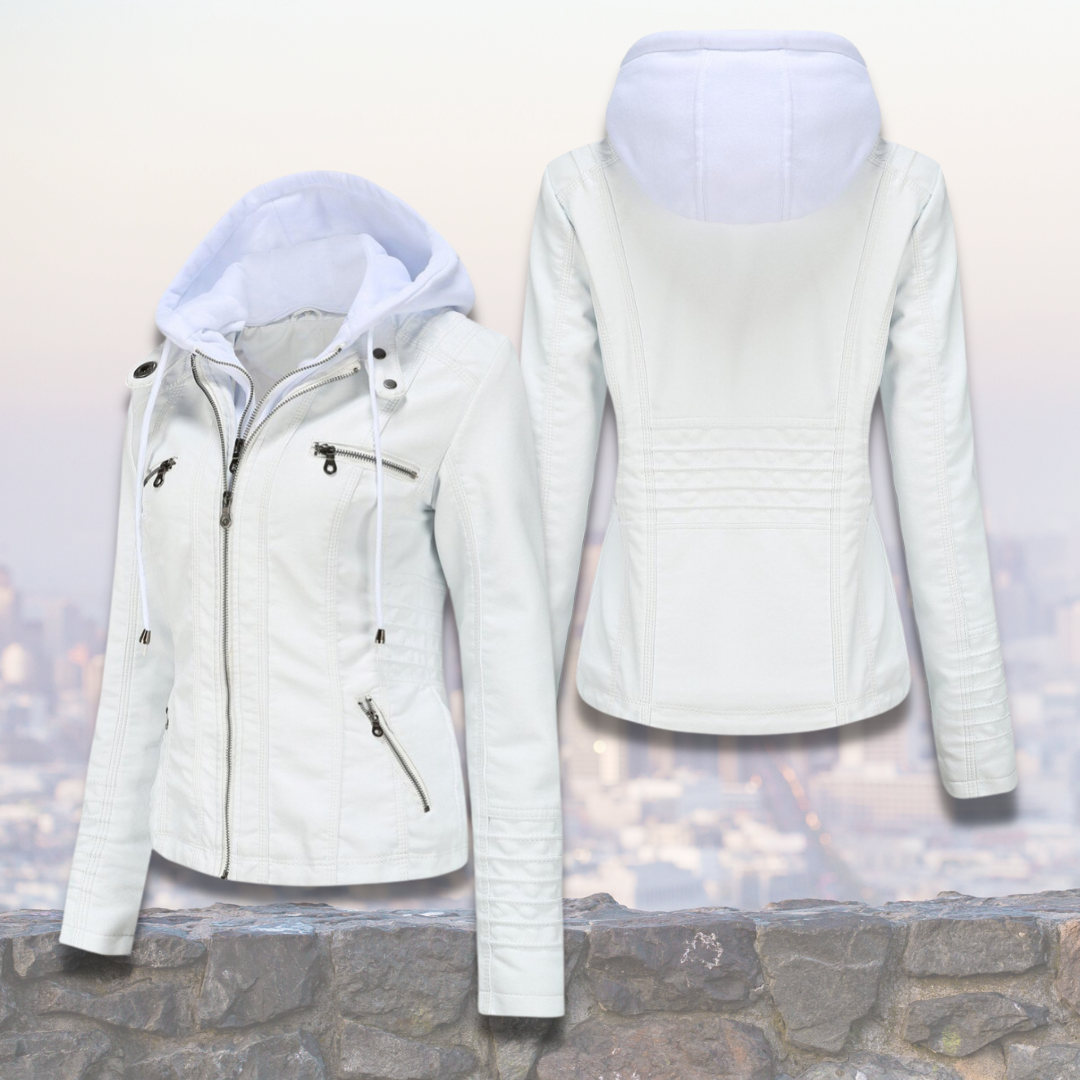 Elindra | Elegant Jakke med Hette