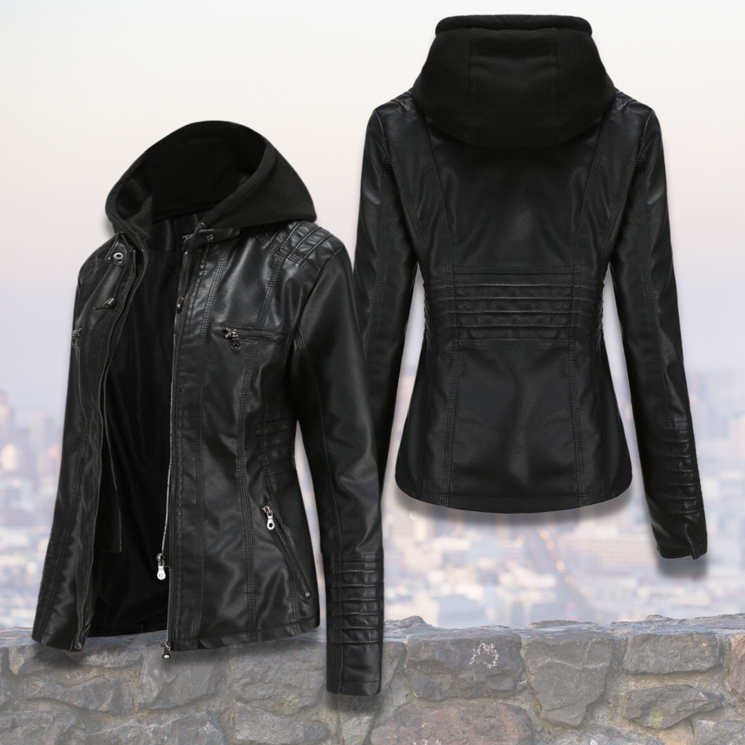 Elindra | Elegant Jakke med Hette