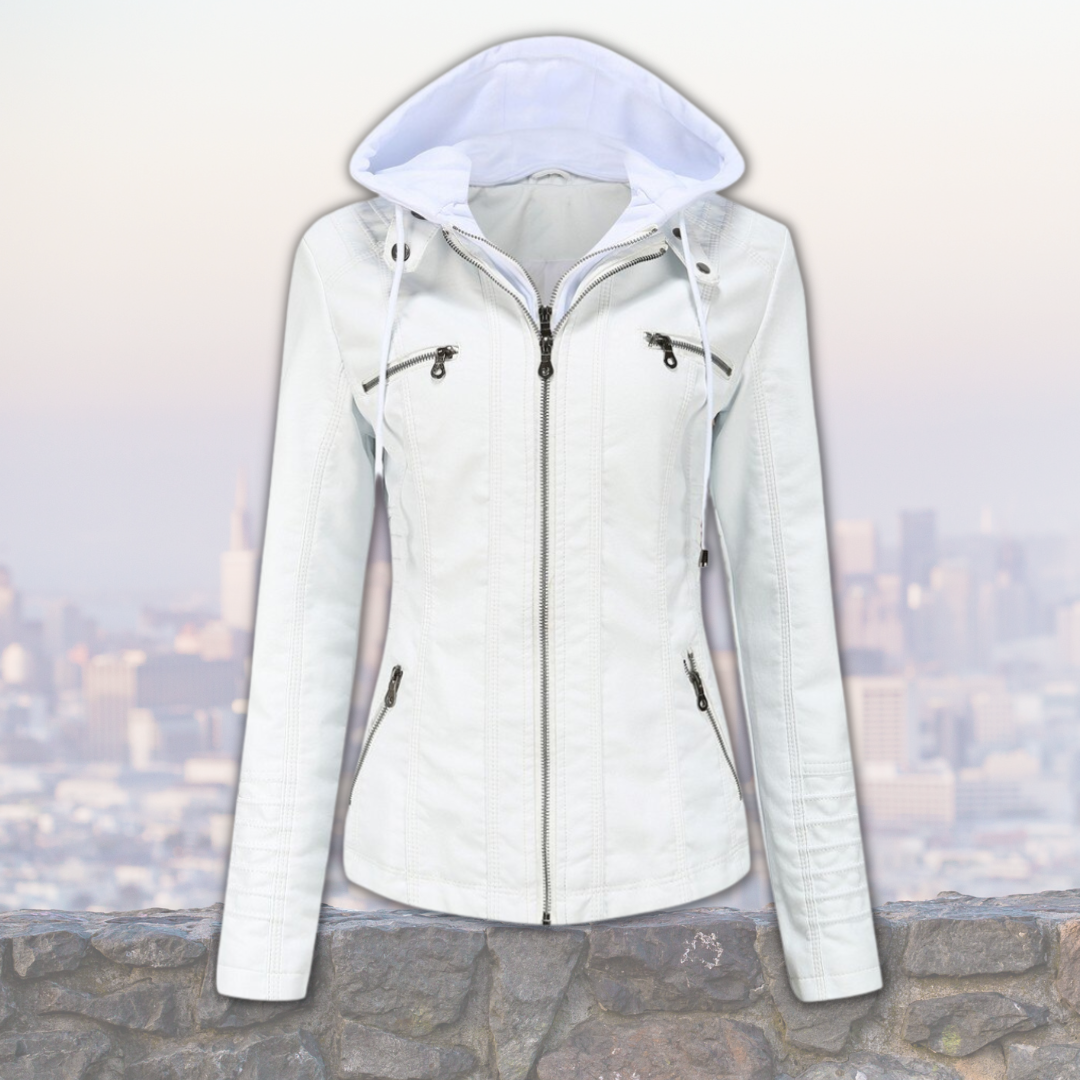 Elindra | Elegant Jakke med Hette