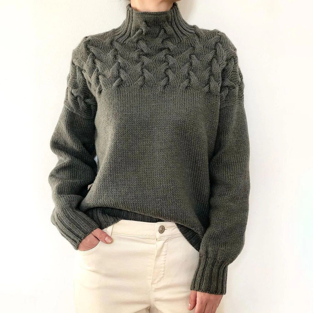 ELENA™ | VARM STRIKKET TURTLENECK
