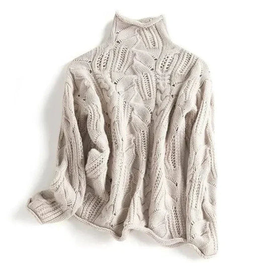 MARIA™ |  ELEGANT HØYHALSET GENSER