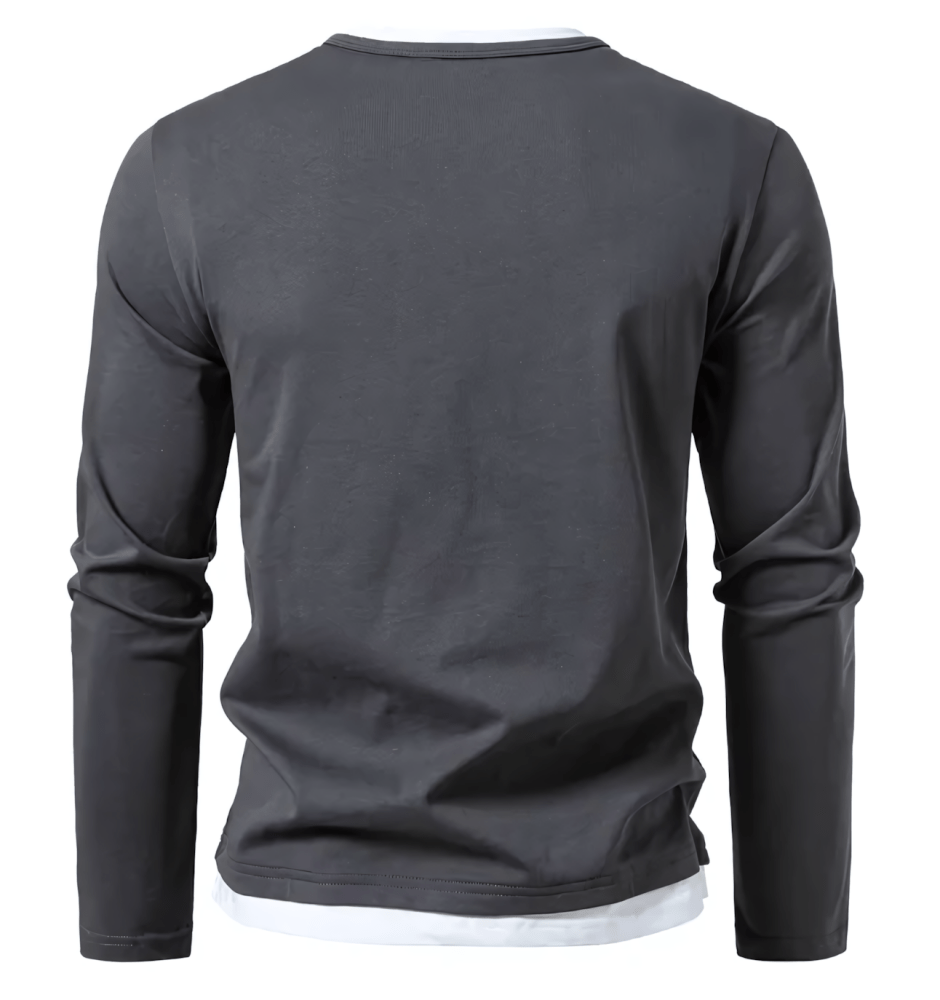 Alwin | Premium longsleeve i kjemmet bomull