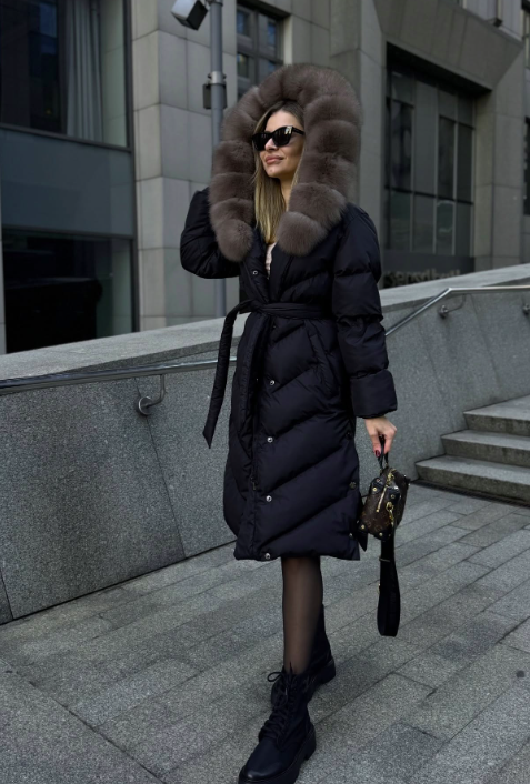 Vera | Elegant casual jakke med fuskepelskrage