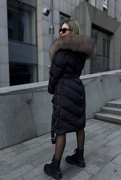 Vera | Elegant casual jakke med fuskepelskrage