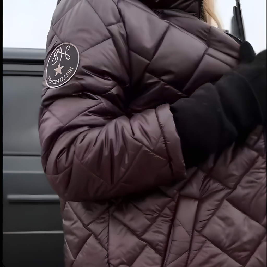 CELINA | Elegant vattert dunjakke i blouson-stil
