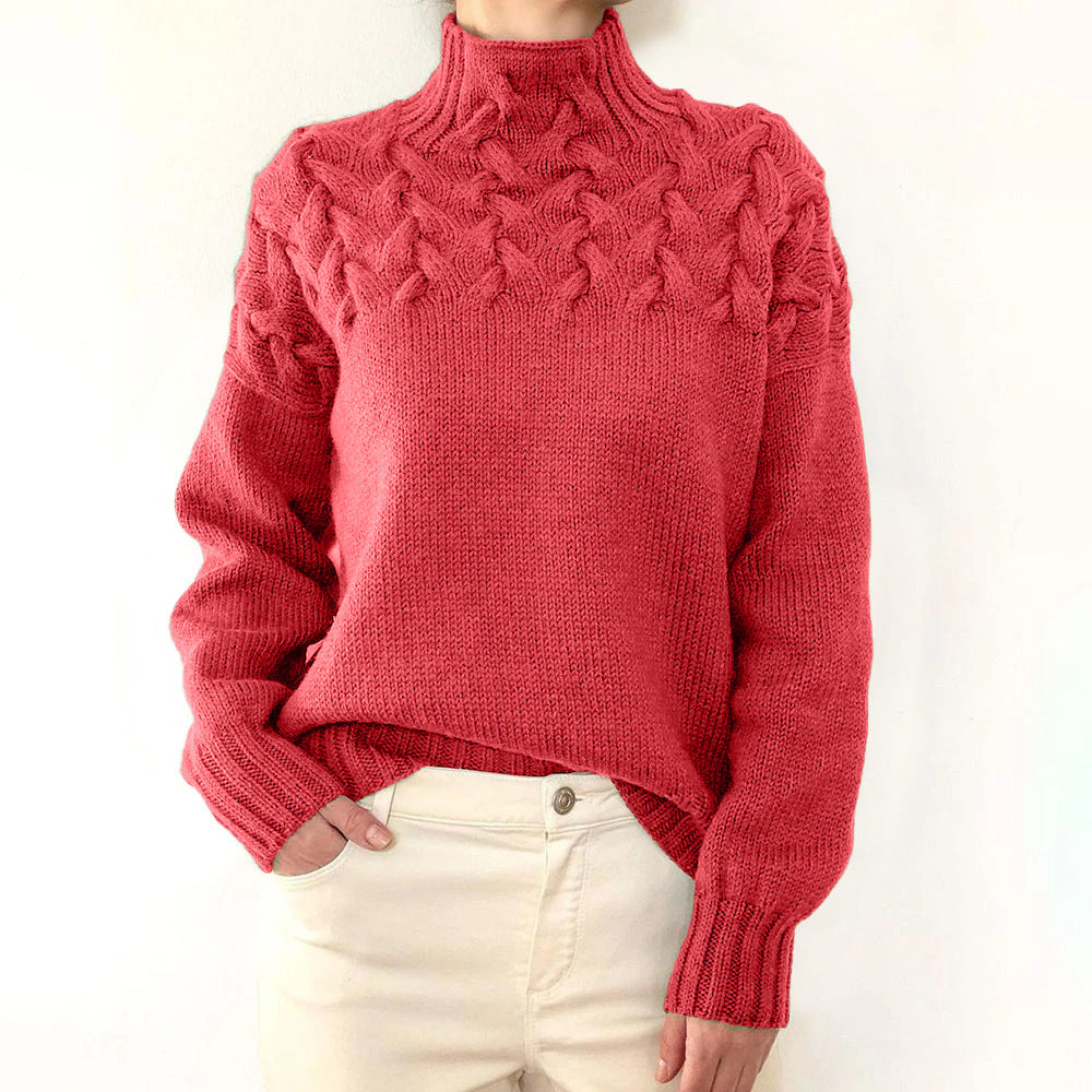 ELENA™ | VARM STRIKKET TURTLENECK