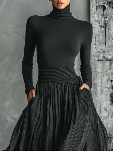 Eva™ | Elegant sett med plissékjole