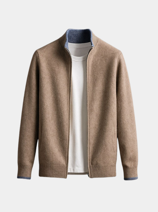 Valentino | Strikket jakke med glidelås