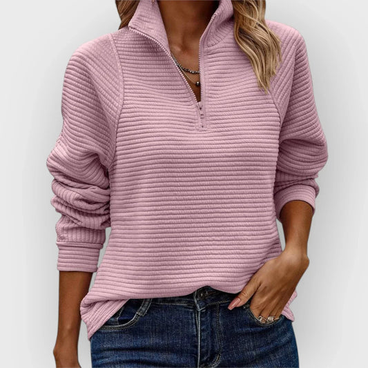 SEREN™ | PULLOVER MED HALV GLIDELÅS