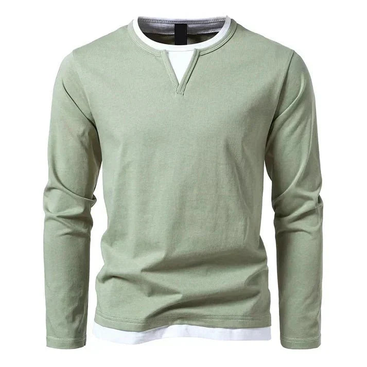 Alwin | Premium longsleeve i kjemmet bomull