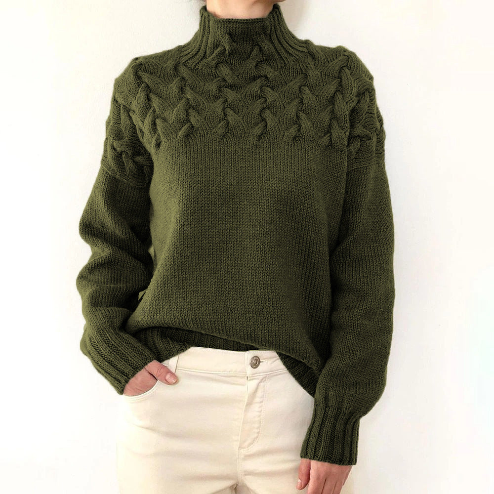 ELENA™ | VARM STRIKKET TURTLENECK