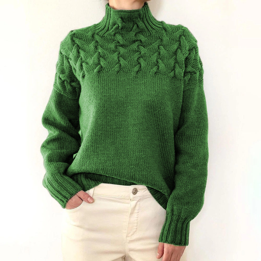 ELENA™ | VARM STRIKKET TURTLENECK