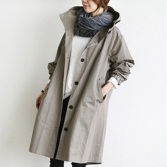 Mandy | Stilig Vanntett Trench Coat