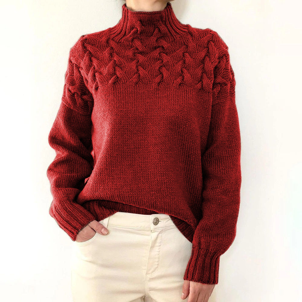 ELENA™ | VARM STRIKKET TURTLENECK