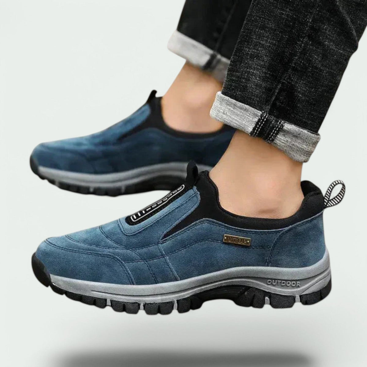 Pietro™ | Ortopediske, sklisikre slip-on casualsko