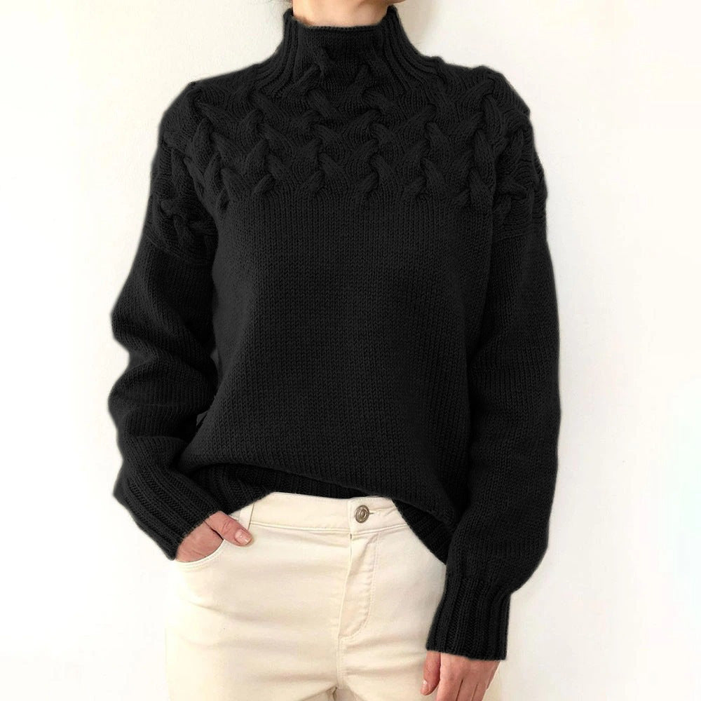 ELENA™ | VARM STRIKKET TURTLENECK